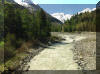 Uitzicht uit de Bernina Expresse