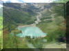 Uitzicht uit de Bernina Expresse